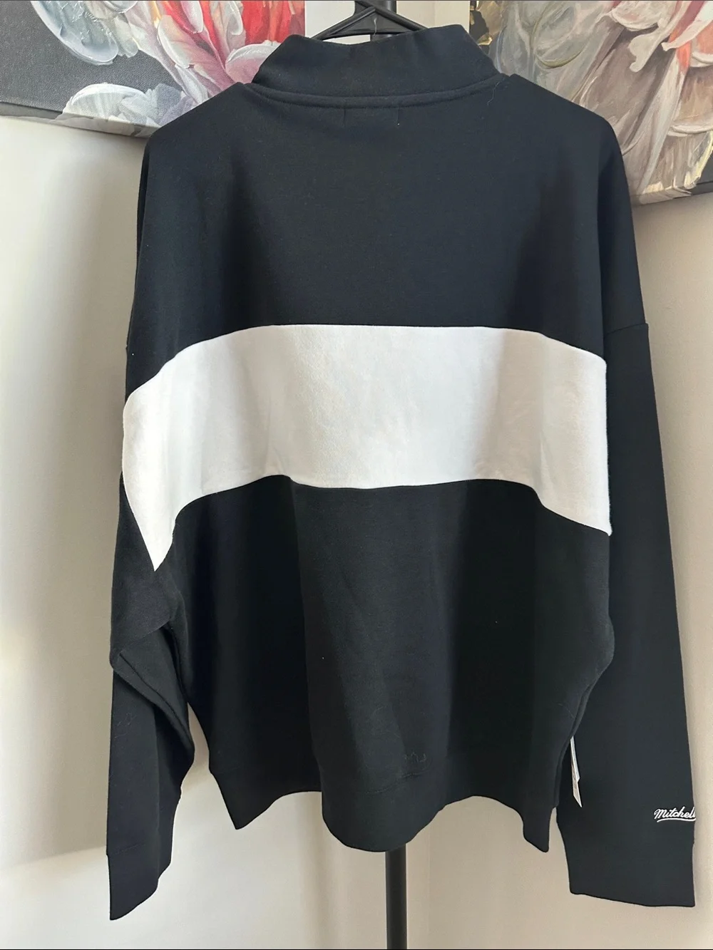 Women's Black Philadelphia Phillies Quarter-Zip Pullover